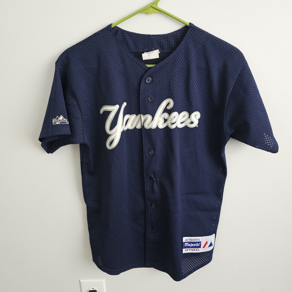 Majestic Yankees Kids Navy Blue Jersey
